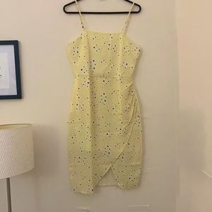 Floral Handkerchief Hem Dress, size 4